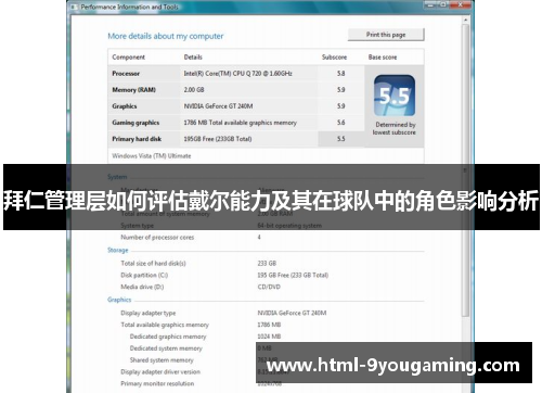 拜仁管理层如何评估戴尔能力及其在球队中的角色影响分析